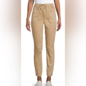 No Boundaries Utility Skinny Khaki Joggers Size 3-5